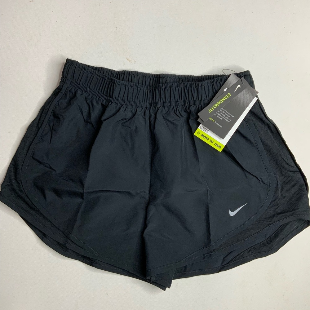 Nike Women's Dry-Fit Black Athletic Shorts - Picture 5 of 5